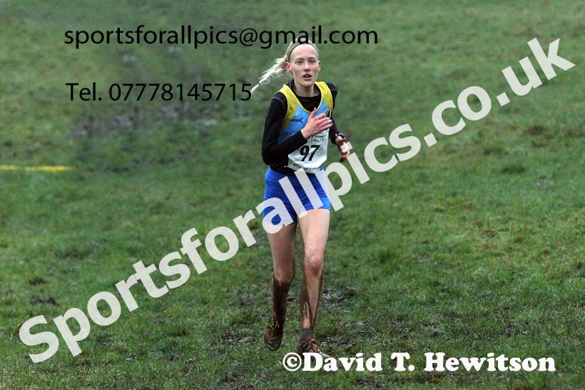 Womens under-17s and under-20s, NECAA Junior Cross Country Relays, Thornley Farm, Peterlee, Saturday, December 12th. Photo: David T. Hewitson/Sports for All Pics